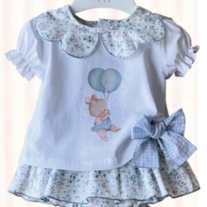 Conjunto Valentina nube color azul