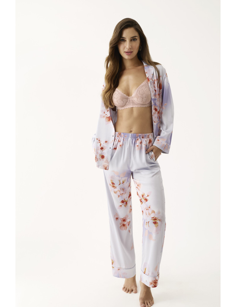 Conjunto pijama satén