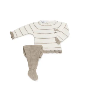 Conjunto 2 piezas rayado