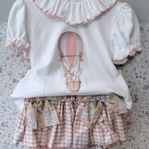 Conjunto camiseta y braguita Valentina