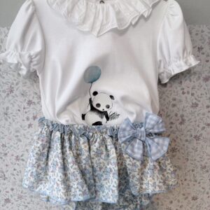 Conjunto camiseta y braguita Valentina