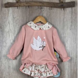 Conjunto sudadera y braguita