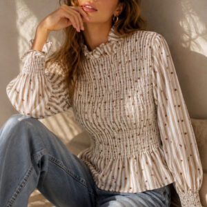Blusa de Rayas y Lunares